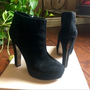 BCBG Leather booties